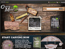 Tablet Screenshot of carvepattern.com